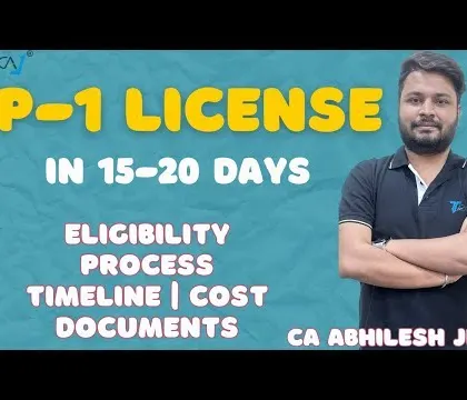 **Step-by-Step Guide to IP-1 License Registration.** Our comprehensive video tutorial breaks down the entire process for obtaining an IP-1 License, covering everything from eligibility and documentation to costs and timelines.