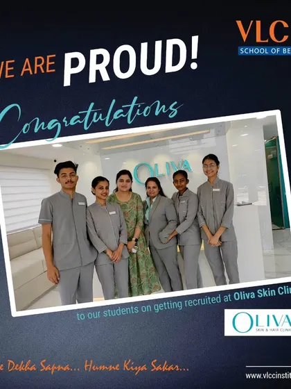 Congratulations to our students who were recruited by Oliva Skin & Hair Clinic. This partnership provides excellent career opportunities for our graduates in clinical aesthetics.
