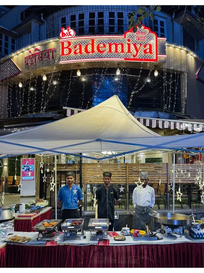 The festive spirit isn't just at Mohammed Ali Road. Our Bandra outlet is also decorated and ready to welcome you with a full spread of Ramzan delicacies.