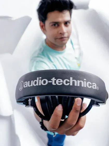 It all starts with the sound. Using professional-grade gear like my Audio-Technica headphones is crucial for me to fine-tune every detail of the music, ensuring a crisp, powerful audio experience for every event.