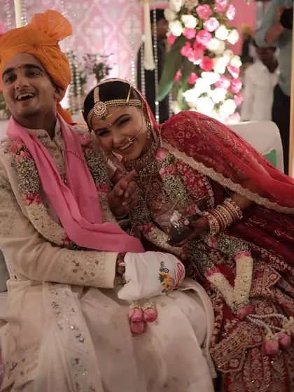 Pure, unadulterated laughter. This is what happens when you can truly relax and enjoy your own wedding, knowing we have everything under control.