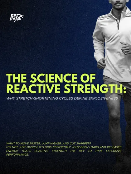 The science of reactive strength is about why stretch-shortening cycles define explosiveness. It's not just muscle, it's how efficiently your body loads and releases energy.