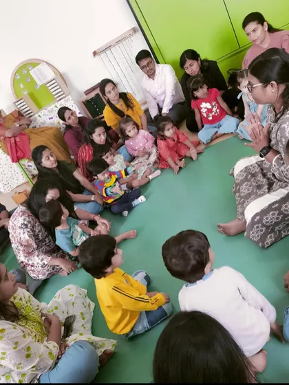 We prepare children for the real world with essential life skills. This gallery shows our Market Day, where kids learn about shopping and transactions, and important workshops on dental hygiene and personal safety, all taught in an engaging, age-appropriate manner.