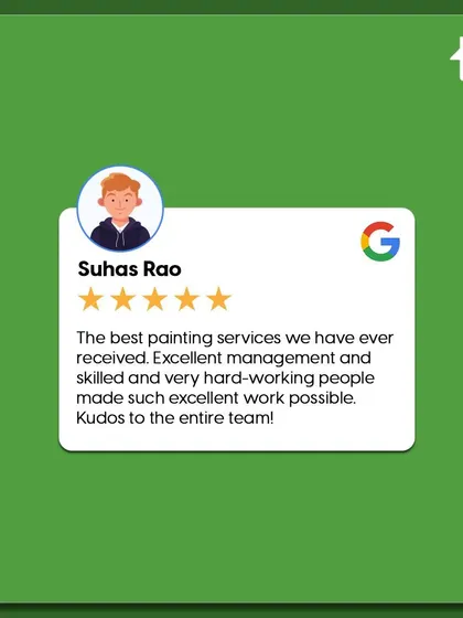I value feedback from my clients as it motivates me to improve. Here are some of the wonderful reviews I've received, highlighting my team's excellent management, hard work, and professionalism.