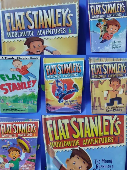The "Flat Stanley" series is a hilarious and imaginative choice for early readers. Stanley's adventures are short, fun, and packed with creativity.