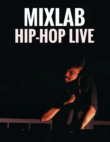 The official promo image for my Mixlab Hip-Hop Live set. This series isn't just about EDM; I explore a wide range of genres, including curated hip-hop sessions.