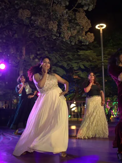 Another angle of the 'Girl Tribe' owning the stage.