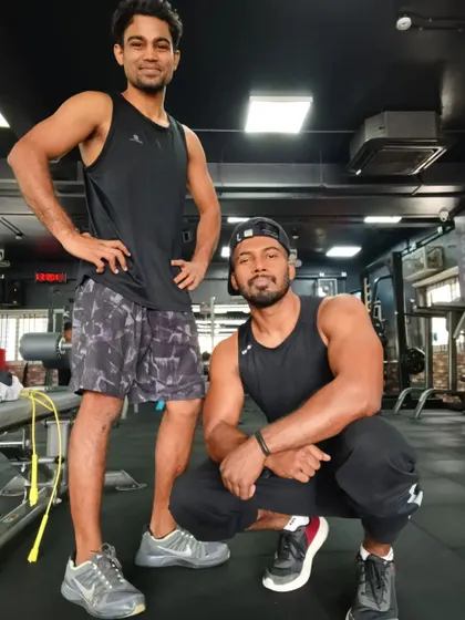 Posing with a client after a solid session. It's important to stay humble but also be hungry for progress. We work together to achieve goals and celebrate the wins along the way.