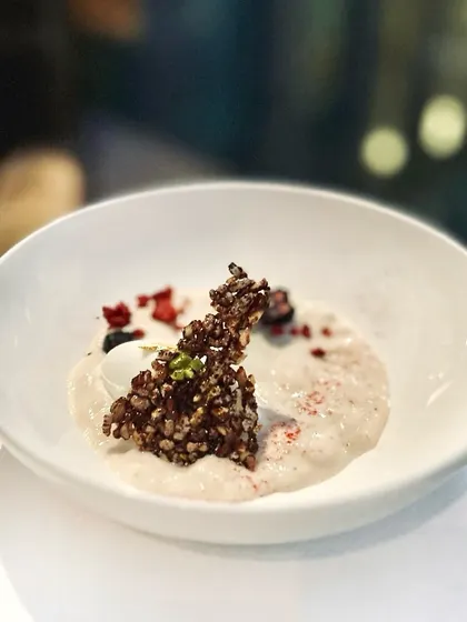 Two culinary masterminds, one unforgettable menu. A peek into the magic created over two days with our friends from Nadodi KL, featuring dishes that blended our inventive style with their bold flavours.