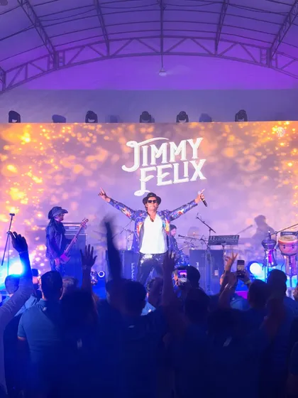 This is me and my full-power band, The Nautanki Company. We bring the complete live music experience with drums, guitars, keys, and killer vocals to create a massive sound for your event.