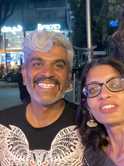 A selfie with a fellow coach. These connections and collaborations are what strengthen our entire running ecosystem.