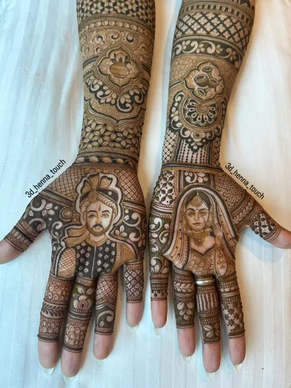 Another angle of the classic bride and groom portrait design. The clarity and detail in the faces are what I pride myself on.