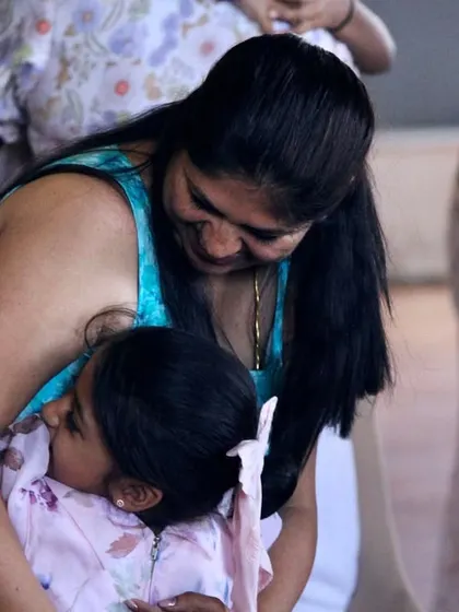 Another tender hug from our Mother's Day event. We believe in celebrating the families that support our dancers every step of the way.