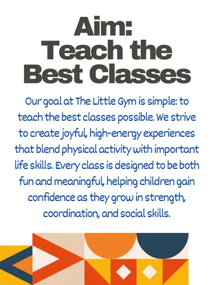 What makes us special? These graphics detail our commitment to individual instruction, progressive skill-building, tracking growth, and a curriculum based on developmental milestones.