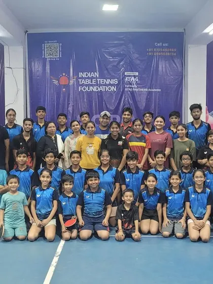 A new chapter begins. This group photo marks the moment Stag Panthers officially joined the Indian Table Tennis Foundation, creating a bigger, stronger community dedicated to the sport.