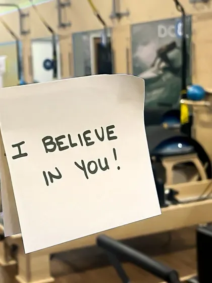 A simple reminder that we believe in you. Your potential is limitless, and we are here to help you realize it.