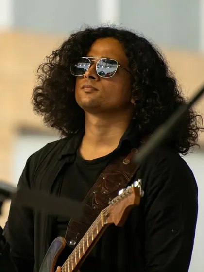 We catch a quieter expression from our lead guitarist during the same Phoenix Marketcity stage series.