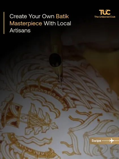 Our retreats are also about connecting with local culture. In Lombok, you will have the chance to create your own Batik masterpiece with local artisans, a beautiful way to engage your creativity and take a piece of the island's spirit home with you.