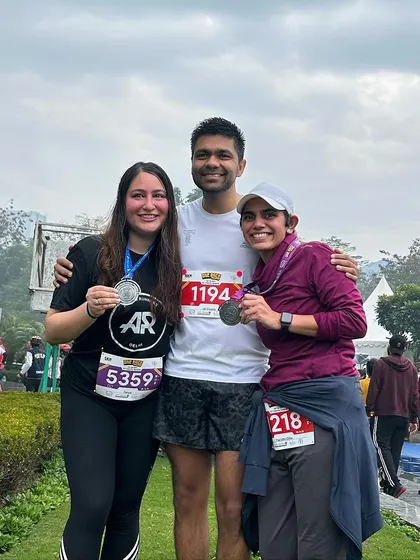 A fun Sunday run at the One Race SuperSikh Run with friends and fellow runners.