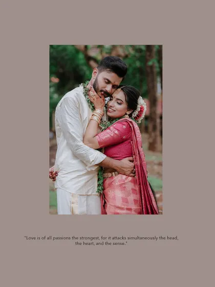 An intimate embrace, this portrait captures the deep emotion and connection between the couple.