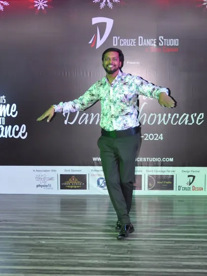 The joy of performance shines through in this shot from the Winter Dance Showcase 2024.