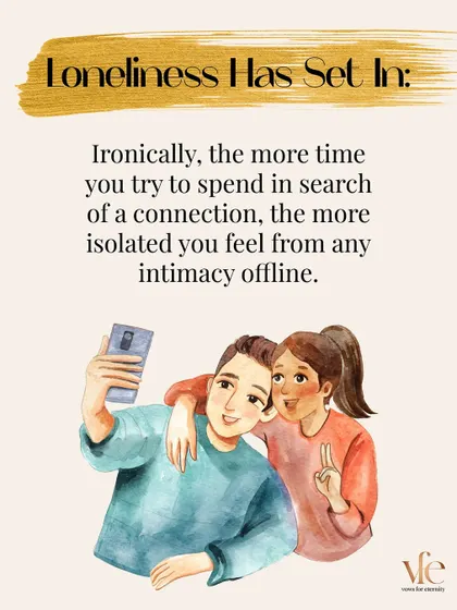 Ironically, the more time you spend searching for a connection on apps, the more isolated you can feel. I bring the search back to the real world.