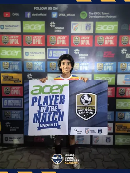 Another Player of the Match award for one of our talented U11s.