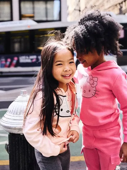 A candid moment between two friends. My goal here was to capture the genuine connection and laughter, making the campaign feel relatable and heartwarming.