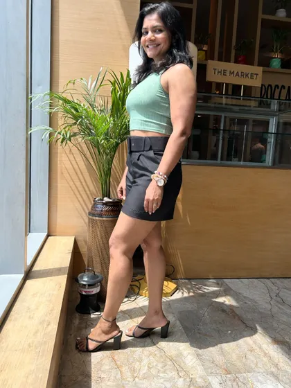 Channeling my inner Poo after a work meeting. Confidence is the best outfit.