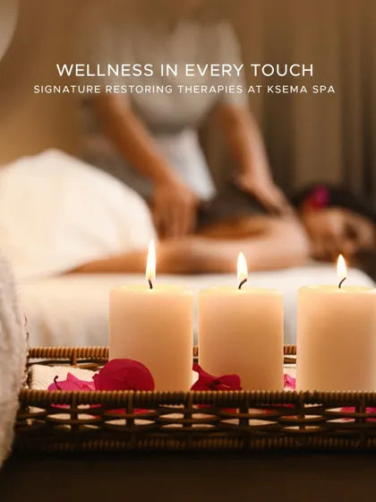 Experience wellness in every touch. At Ksema Spa, our signature therapies, like this restorative back massage, use natural elements and expert techniques to melt away stress and renew your spirit.