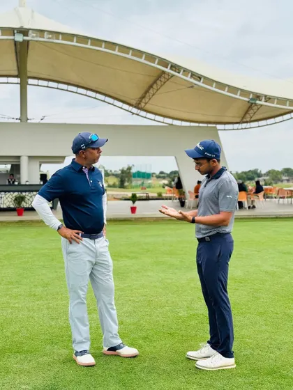 Our coaches are constantly on the range, providing hands-on instruction. From demonstrating a swing path to analyzing a student's setup, these moments of direct mentorship are where real progress is made.