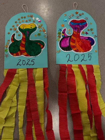 More colourful snake creations! Each one has its own personality.