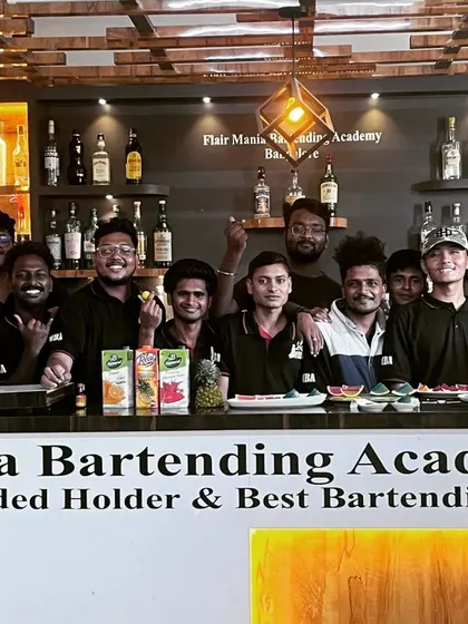 A happy group of students after a practical session at our Bangalore academy.