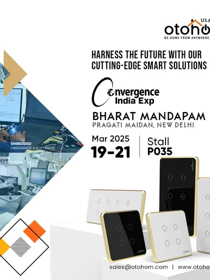 We are excited to unveil our innovations at Convergence India Expo 2025 in New Delhi. Visit our stall to discover how our solutions can transform your space with seamless automation.