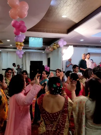 The dance floor is open! A celebration isn't complete without some music and dancing to get everyone in high spirits.