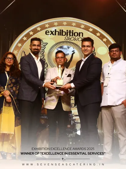 We are honoured to be recognized for our commitment to excellence. This Exhibition Excellence Award is a testament to our team's passion and the flawless execution we bring to every corporate event, from intimate boardrooms to large scale summits.