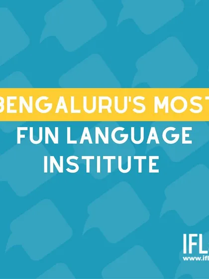 Welcome to IFLAC, Bengaluru's liveliest language institute. We are more than a school; we are a community.