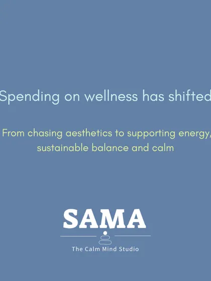 These principles are the heart of SAMA. I believe wellness is shifting from aesthetics to sustainable energy and calm. It's about recovery, mindfulness, and creating device-free spaces where the mind and body can work together holistically.