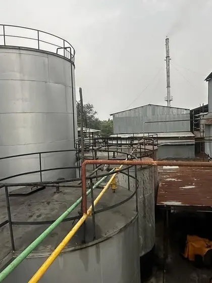 **Navigating Complex Industrial Setups.** Our team on-site, getting a firsthand look at the infrastructure of our manufacturing clients to better understand their operational and financial needs.