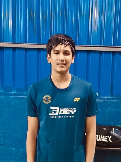 Our U17 player Yeshas, after qualifying for the U19 Karnataka State Ranking Tournament. We encourage our athletes to compete in higher age groups to accelerate their development and build experience.