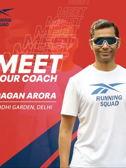 Meet your coach. I lead the sessions at Lodhi Garden, and I invite everyone in Delhi to come and train with us.