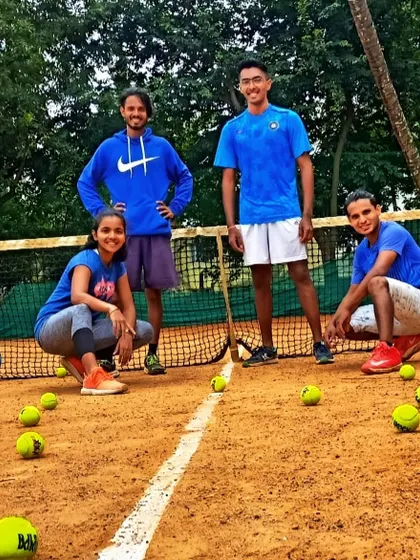 A quick break after a tough practice session. Our players build strong bonds while training together, creating a positive and competitive team atmosphere.