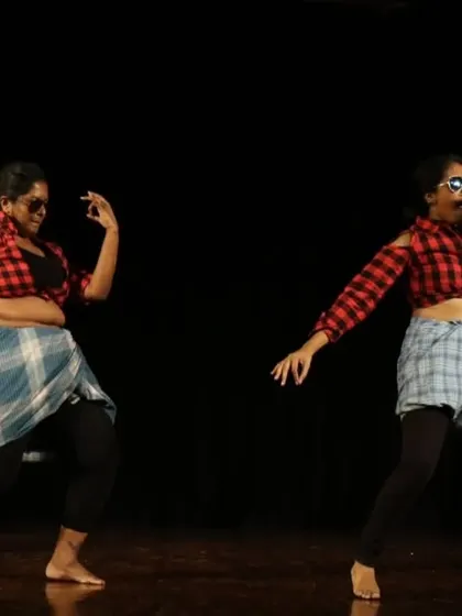 Our 'Rowdy Baby' performance is always a hit! We mixed belly dance with the street style of Tapang, complete with lungis and sunglasses. It's a super fun, high-energy act that brings a playful vibe to any event.