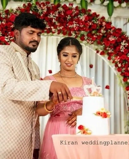 A duplicate of image 77, showing a couple cutting their engagement cake. Seeing these happy moments is why I love what I do.