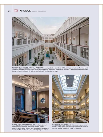 A comprehensive collection of our features in publications like Society Interiors, The Neptune Glitz, and Commercial Design, along with awards and recognitions from events like the Asia Pacific Hotel Awards and Design Democracy.