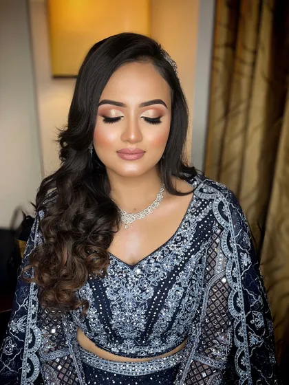 Real client diaries. A stunning and soft engagement makeup look we created, focusing on glowing skin and shimmery eyes to make her feel special.