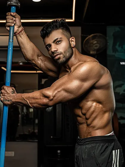 Hand made. This physique wasn't built by accident. It's the result of my own coaching principles applied to myself.