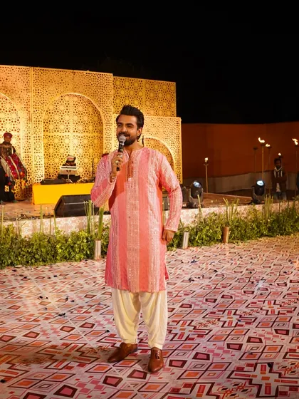 Another shot of me enjoying the moment on stage.