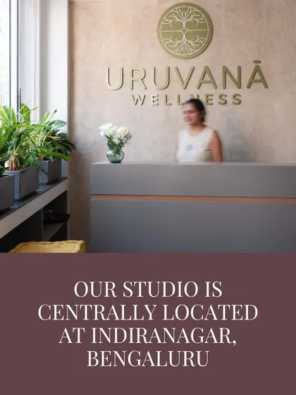 Our studio is centrally located in Indiranagar, Bengaluru, making it easily accessible for your participants. Despite its convenient location, the space is designed to feel like a private, tranquil retreat from the moment you step inside our reception area.