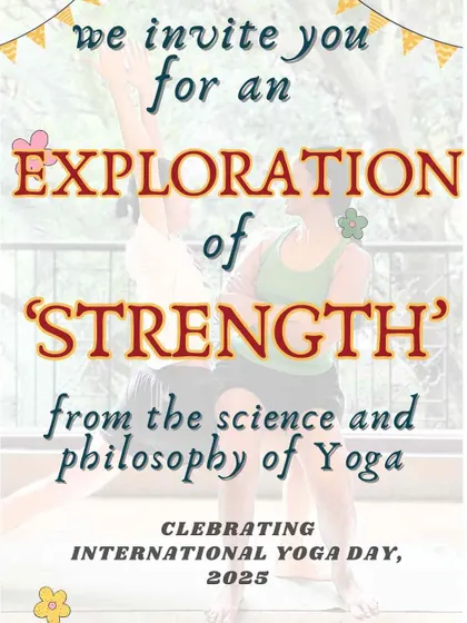 An invitation to an exploration of 'strength' from the science and philosophy of yoga. My workshops aim to go beyond the physical, delving into the rich knowledge that the practice has to offer.